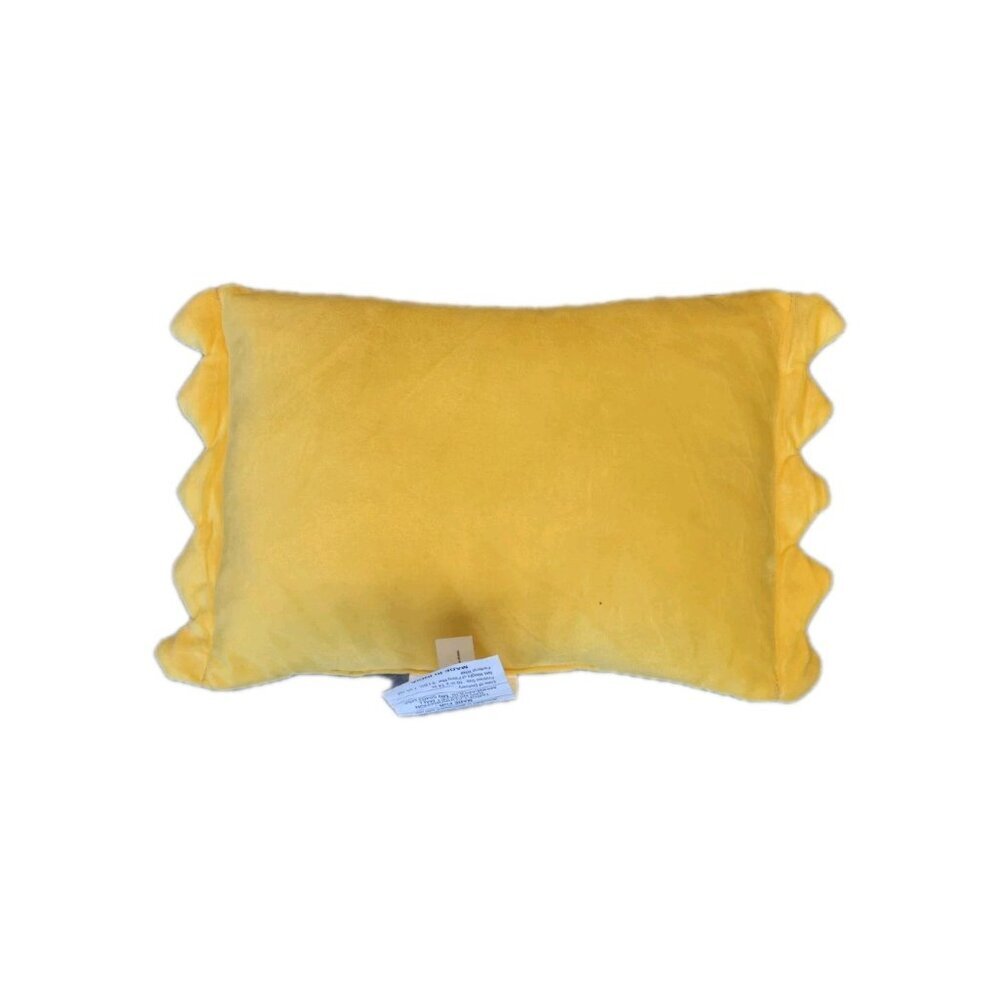New Yellow Summer Pretzel Mustard Packet Pillow Novelty Throw Pillow Room Decor - Picture 2 of 2